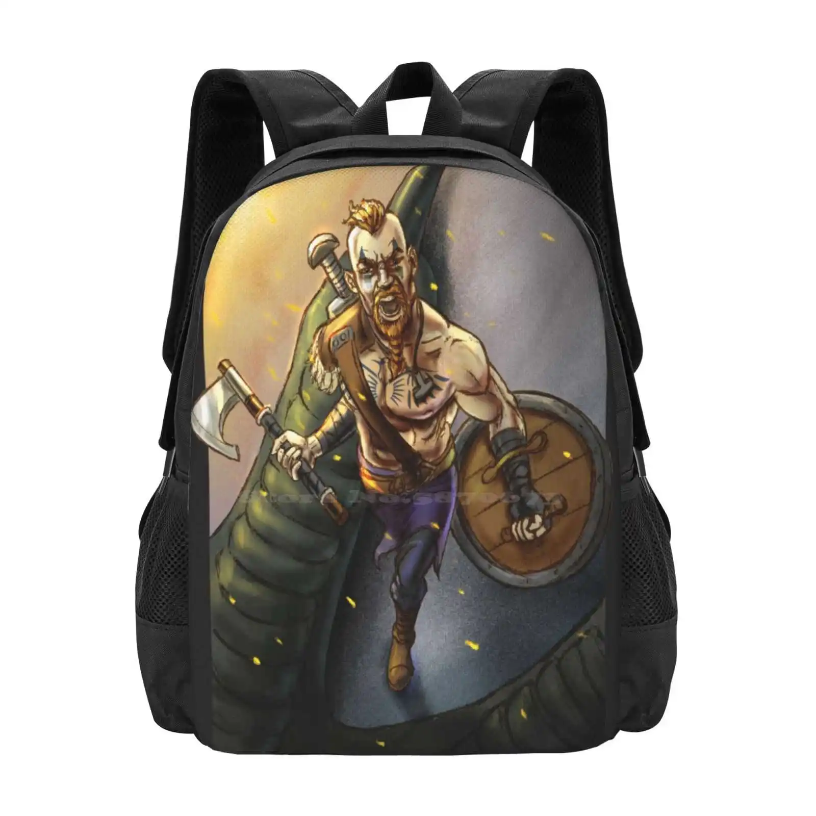 Viking Vs Dragon School Bag Big Capacity Backpack Laptop Viking Dragon Norse Warrior Bravery Challenge Hero
Viking Vs Dragon School Bag Big Capacity Backpack Laptop Viking Dragon Norse Warrior Bravery Challenge Hero