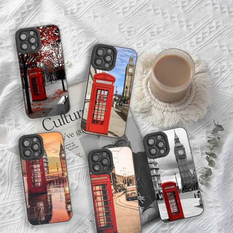 London phone booth Phone Case For iPhone 12 11 Pro MAX Mini X XS XR 7 8 Plus Camera Lens Liquid Silicone
London phone booth Phone Case For iPhone 12 11 Pro MAX Mini X XS XR 7 8 Plus Camera Lens Liquid Silicone