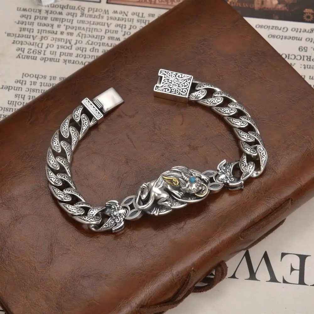 Men's Xiupi Bracelet Chain with a Width of 10, a Small and Versatile Solid Bracelet Handpiece with National Style and Dominance
Men's Xiupi Bracelet Chain with a Width of 10, a Small and Versatile Solid Bracelet Handpiece with National Style and Dominance