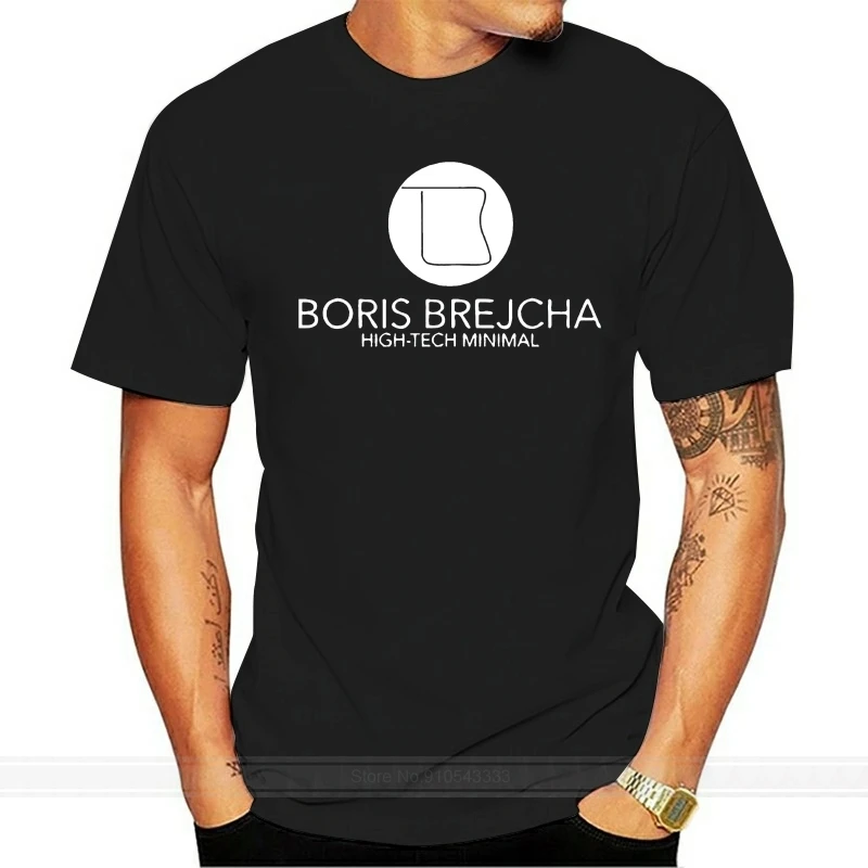 

DJ BORIS BREJCHA T-SHIRT High-Tech Minimal Techno Music Unisex men Cartoon Unisex New Fashion cool tees top t-shirt