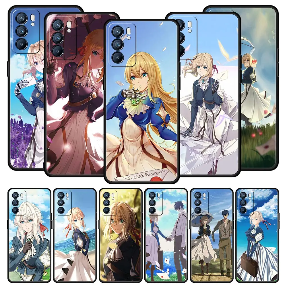 Violet Evergarden Case For OPPO A16 A15 A54 A53 A52 A9 2020 A74 A76 A95 A12 Reno7 SE Reno6 Z Find X5 Pro Plus 5G Phone Cover
Violet Evergarden Case For OPPO A16 A15 A54 A53 A52 A9 2020 A74 A76 A95 A12 Reno7 SE Reno6 Z Find X5 Pro Plus 5G Phone Cover