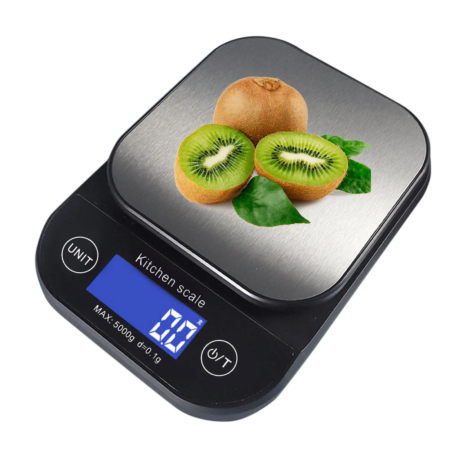 Food Scale 5kg/0.1g Digital Kitchen Scale Electronic LCD Display Stainless Steel Weight Scale Measuring Food Diet Scales
Food Scale 5kg/0.1g Digital Kitchen Scale Electronic LCD Display Stainless Steel Weight Scale Measuring Food Diet Scales