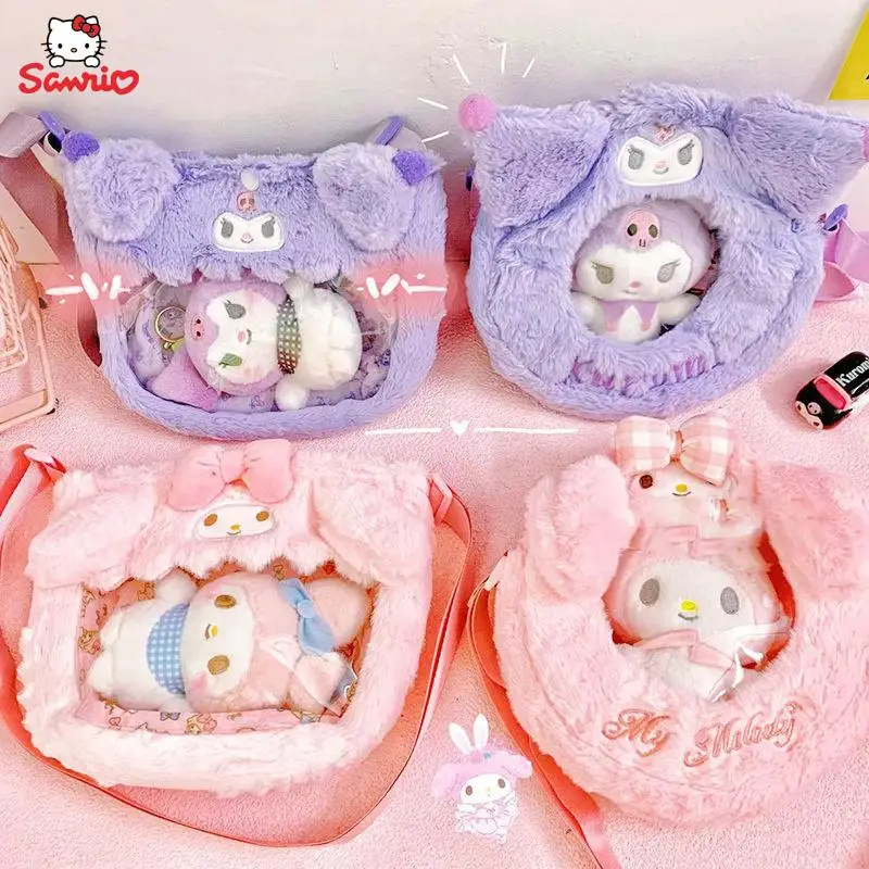 Kawaii My Melody плюшевый тоут Sanrio аниме мягкий заполняющий студенческий рюкзак мультфильм на одно плечо сумка через плечо для девочек подарок на ...
Kawaii My Melody плюшевый тоут Sanrio аниме мягкий заполняющий студенческий рюкзак мультфильм на одно плечо сумка через плечо для девочек подарок на ...