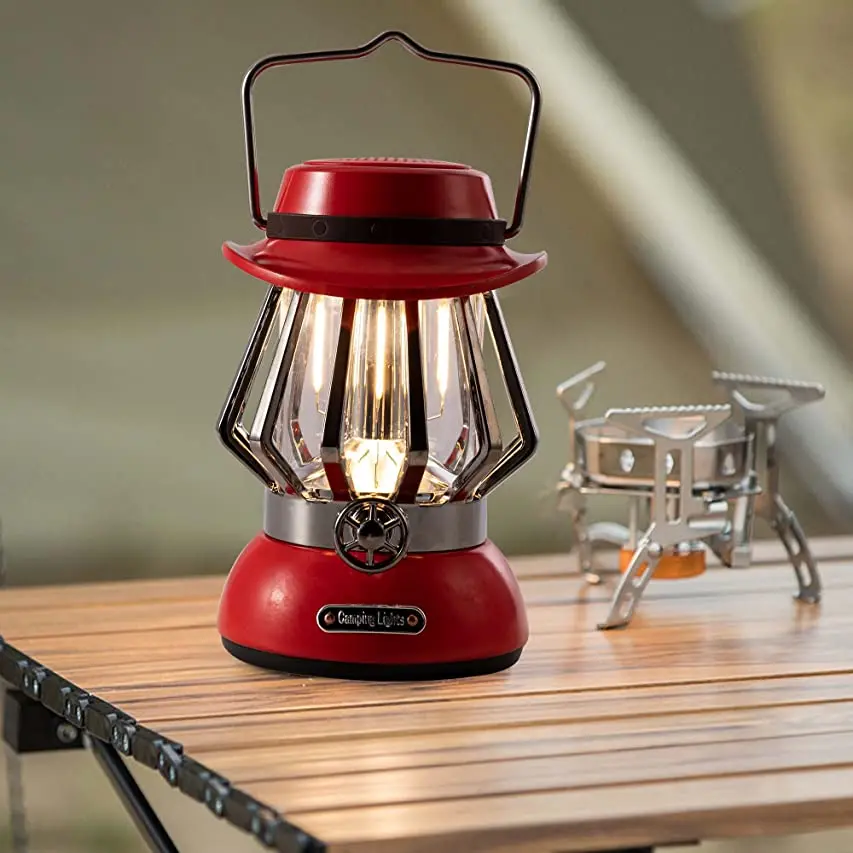 New Outdoor Retro Hanging Camping Lantern Rechargeable LED Lamp Emergency Light Portable Camping Tent Bluetooh Speaker 2023
New Outdoor Retro Hanging Camping Lantern Rechargeable LED Lamp Emergency Light Portable Camping Tent Bluetooh Speaker 2023