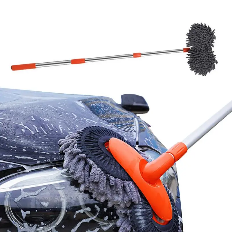 Two-Head Car Wash Brush Scratch Free Car Wash Brushes With Adjustable Handle Detachable/Rotatable Heads Telescopic Car Washing
Two-Head Car Wash Brush Scratch Free Car Wash Brushes With Adjustable Handle Detachable/Rotatable Heads Telescopic Car Washing