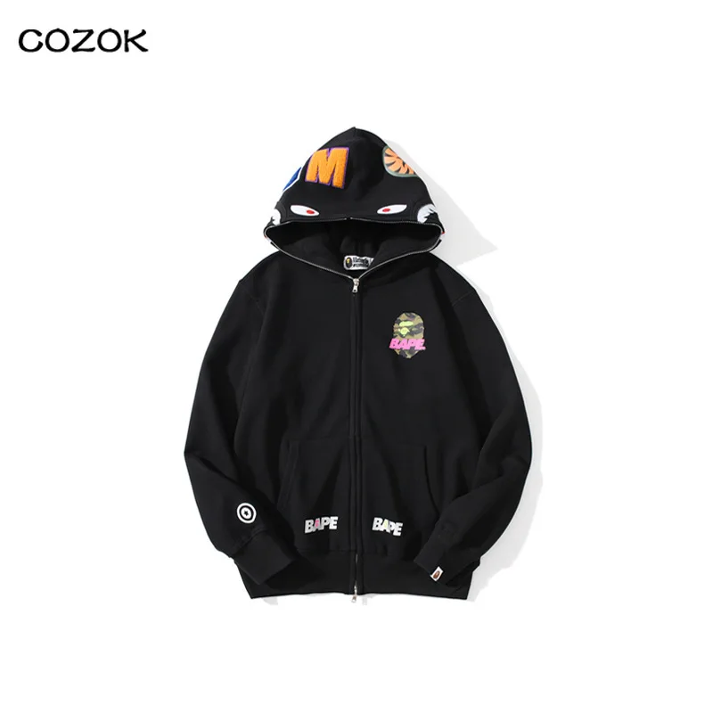 Кардиган с капюшоном Bape Little Ape Head, летний кардиган на молнии для кемпинга 
Кардиган с капюшоном Bape Little Ape Head, летний кардиган на молнии для кемпинга