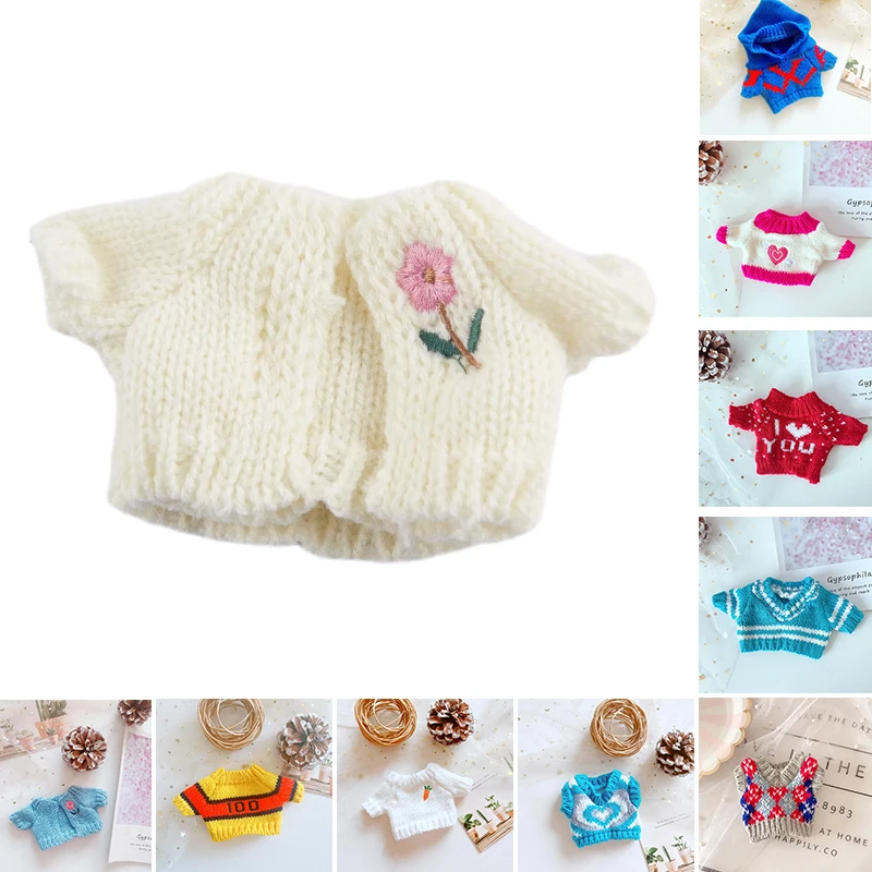 Doll Clothes for 20cm Korea Dolls Plush Doll's Clothing Sweater Stuffed Toy Dolls Outfit for Idol Dolls Accessories
Doll Clothes for 20cm Korea Dolls Plush Doll's Clothing Sweater Stuffed Toy Dolls Outfit for Idol Dolls Accessories
