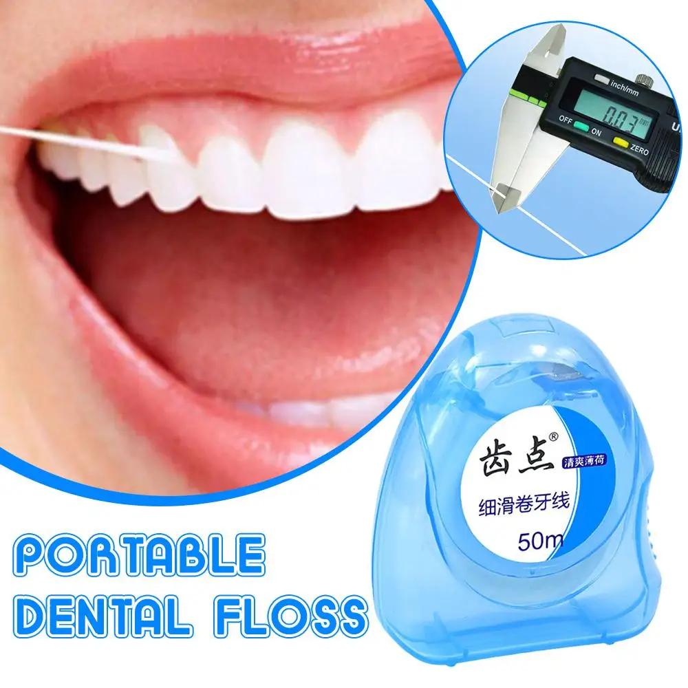 50M Portable Floss Care Picks Tooth Cleaning Tool With Hygiene Supplies Care Practical Case Oral Health A0Z8
50M Portable Floss Care Picks Tooth Cleaning Tool With Hygiene Supplies Care Practical Case Oral Health A0Z8