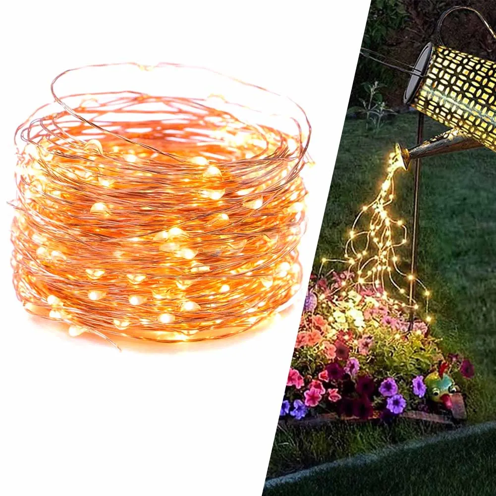 Solar Powered LED Fairy String Light 1.2V 600mah Ni-MH Watering Warm Light Can Outdoor Garden Art Lamp Decoration Christmas Ligh
Solar Powered LED Fairy String Light 1.2V 600mah Ni-MH Watering Warm Light Can Outdoor Garden Art Lamp Decoration Christmas Ligh