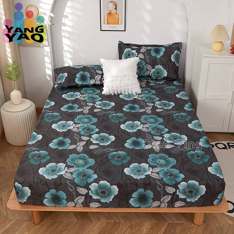 Fitted Sheet 1pcs 100%Polyester Printed Fitted Sheet Mattress Cover Four Corners With Elastic Band Bed Sheet(no Pillowcases)
Fitted Sheet 1pcs 100%Polyester Printed Fitted Sheet Mattress Cover Four Corners With Elastic Band Bed Sheet(no Pillowcases)