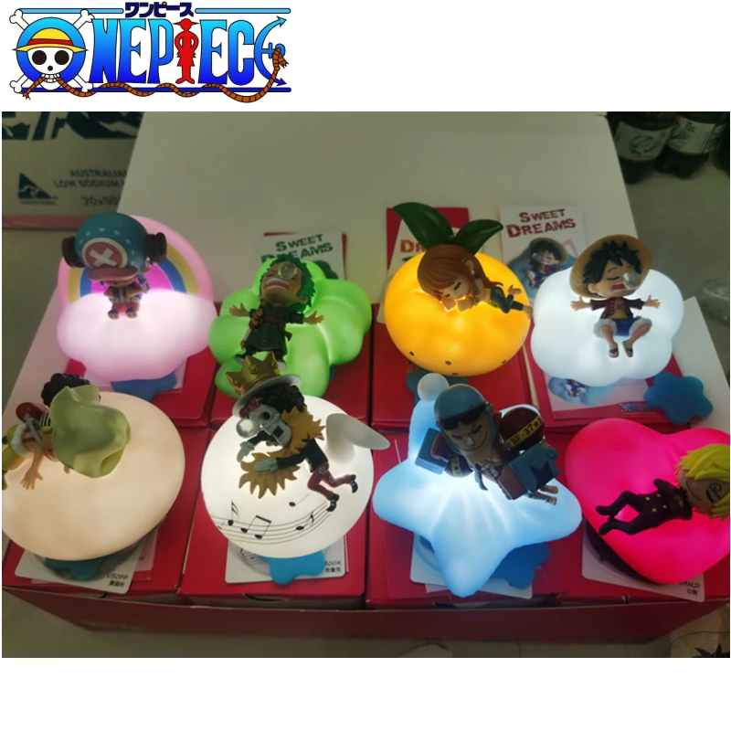 One Piece глухая коробка Luffy Zoro Brook Usopp Chopper носветильник свет Аниме фигурки серии сладкой мечты
One Piece глухая коробка Luffy Zoro Brook Usopp Chopper носветильник свет Аниме фигурки серии сладкой мечты