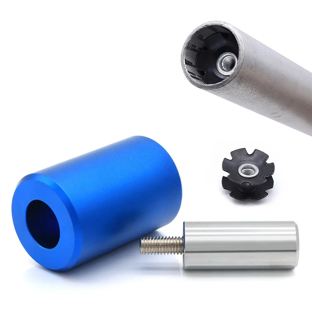Bicycle Headset Star Nut Install Tool Fit 1 1/8in/28.6mm Fork Steerer Installing Steel Sun Flower/steel Flower Core Tools
Bicycle Headset Star Nut Install Tool Fit 1 1/8in/28.6mm Fork Steerer Installing Steel Sun Flower/steel Flower Core Tools