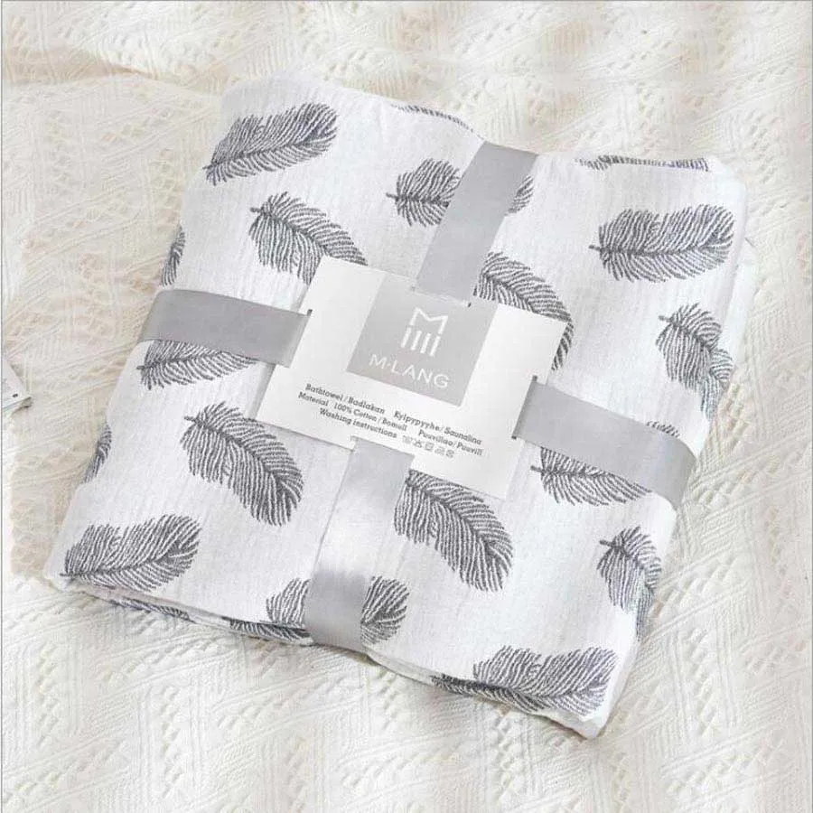 4 layers Bamboo Cotton Gauze Towel Muslin Blanket Super soft Jacquard thin quilt for kids Adults Plane travel blanket
4 layers Bamboo Cotton Gauze Towel Muslin Blanket Super soft Jacquard thin quilt for kids Adults Plane travel blanket