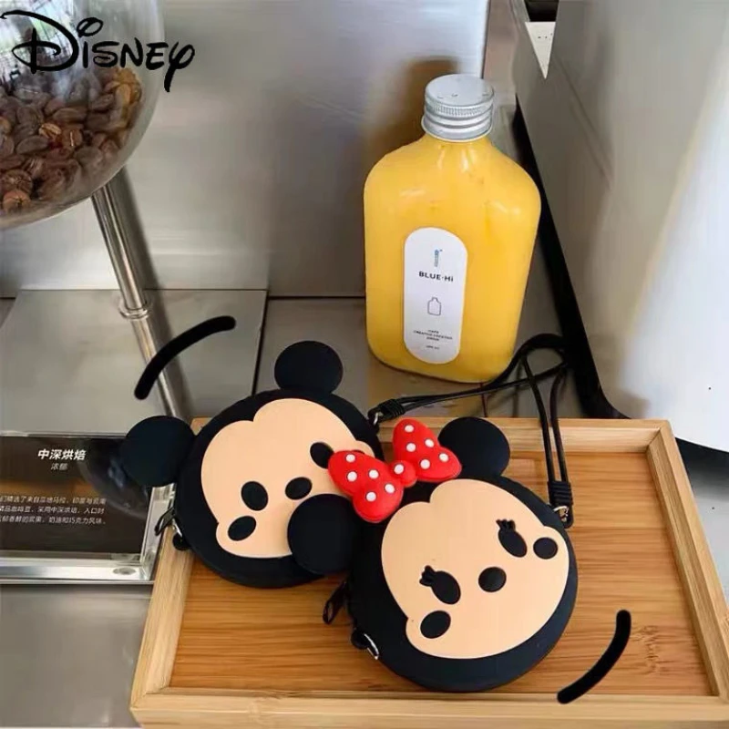 Disney Mickey and Minnie Girl Heart with Lanyard Cute Sweet Silicone Coin Purse Student ID Storage Key Easy To Carry Card Holder
Disney Mickey and Minnie Girl Heart with Lanyard Cute Sweet Silicone Coin Purse Student ID Storage Key Easy To Carry Card Holder