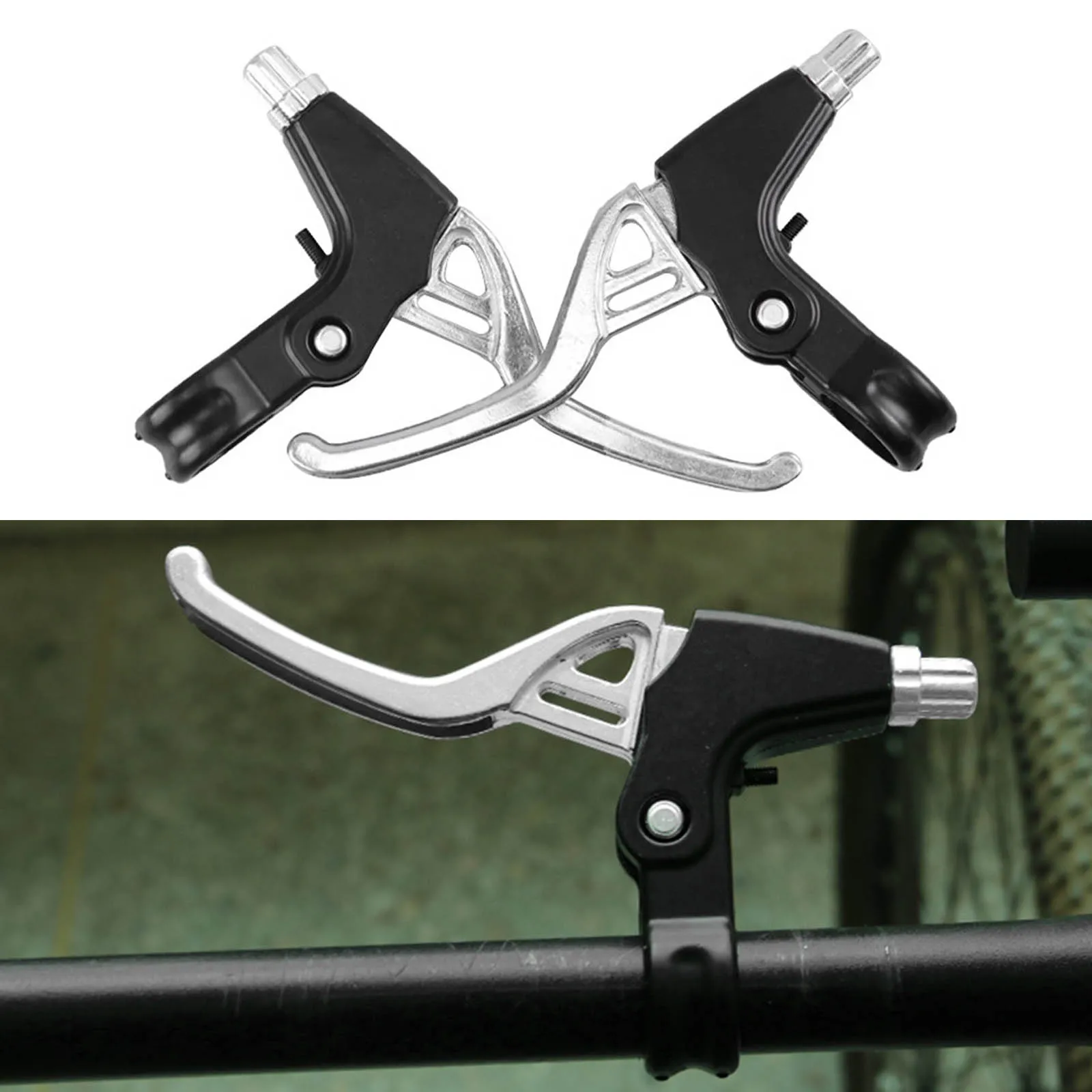1pair Bicycle Brake Lever Aluminum Alloy V-brake Disc Brake Lever Ultralight MTB Road Bike Brake Handle Bicycle Accessories
1pair Bicycle Brake Lever Aluminum Alloy V-brake Disc Brake Lever Ultralight MTB Road Bike Brake Handle Bicycle Accessories