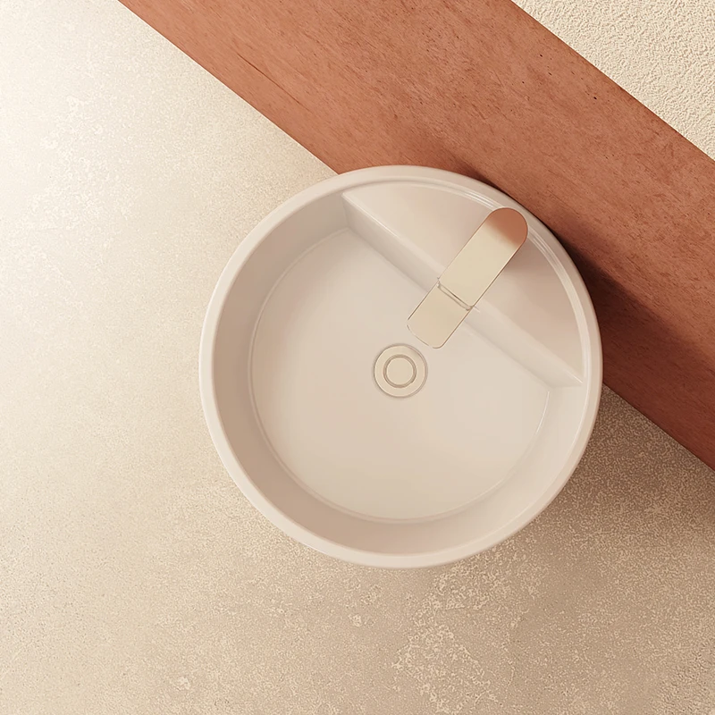David Earl's column basin integrated floor-standing household thin-edged flat basin splash-proof small apartment sanitation
David Earl's column basin integrated floor-standing household thin-edged flat basin splash-proof small apartment sanitation