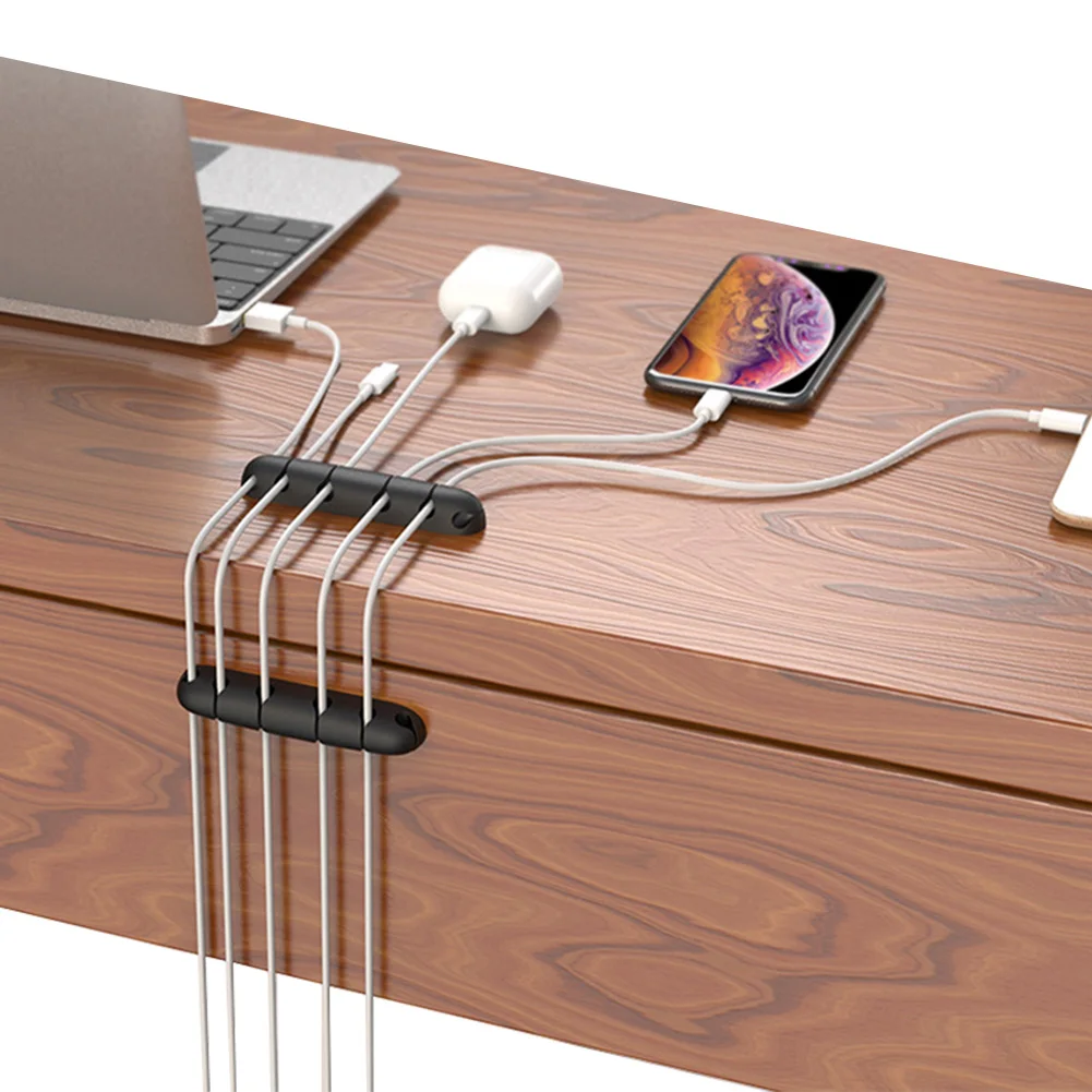 Silicone Office Desktop USB Cord Cable Organizer Winder Management Wire Holder for Mouse Keyboard Headphone Desk Wire Cables
Silicone Office Desktop USB Cord Cable Organizer Winder Management Wire Holder for Mouse Keyboard Headphone Desk Wire Cables