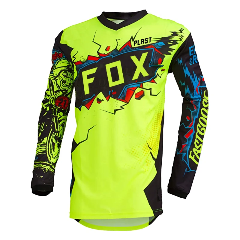 2022 New Men Downhill Jerseys 2022 Long Sleeves MTB Bike Shirts Offroad DH Motorcycle Jersey Motocross Sportwear Clothing Jersey
2022 New Men Downhill Jerseys 2022 Long Sleeves MTB Bike Shirts Offroad DH Motorcycle Jersey Motocross Sportwear Clothing Jersey