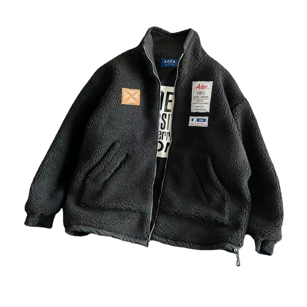 ADERERROR Street Trend Front and Back Wear Fashionable Men and Women Loose Autumn and Winter Thick Lovers' Cashmere Coat W1
ADERERROR Street Trend Front and Back Wear Fashionable Men and Women Loose Autumn and Winter Thick Lovers' Cashmere Coat W1
