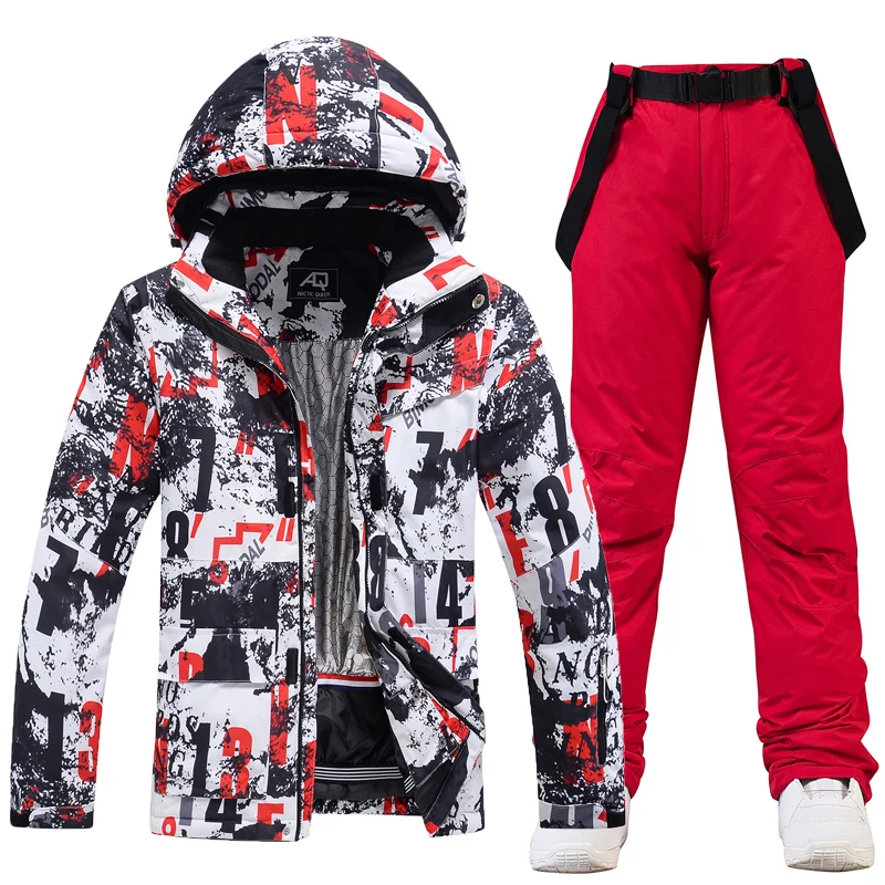 Winter Clothing Pant Men Skiing Suit Snowboard Jacket Trouser Windproof Waterproof Super Warm Outdoor Sport Wear for Hiking Set
Winter Clothing Pant Men Skiing Suit Snowboard Jacket Trouser Windproof Waterproof Super Warm Outdoor Sport Wear for Hiking Set