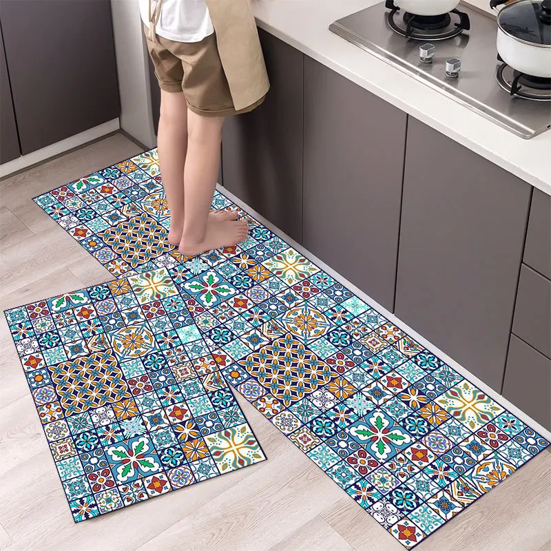 Boho Washable Non-slip Kitchen Rug Home Bedroom Floor Carpet Doormat Entrance Door Living Room Mats Kitchen Carpet Waterproof
Boho Washable Non-slip Kitchen Rug Home Bedroom Floor Carpet Doormat Entrance Door Living Room Mats Kitchen Carpet Waterproof