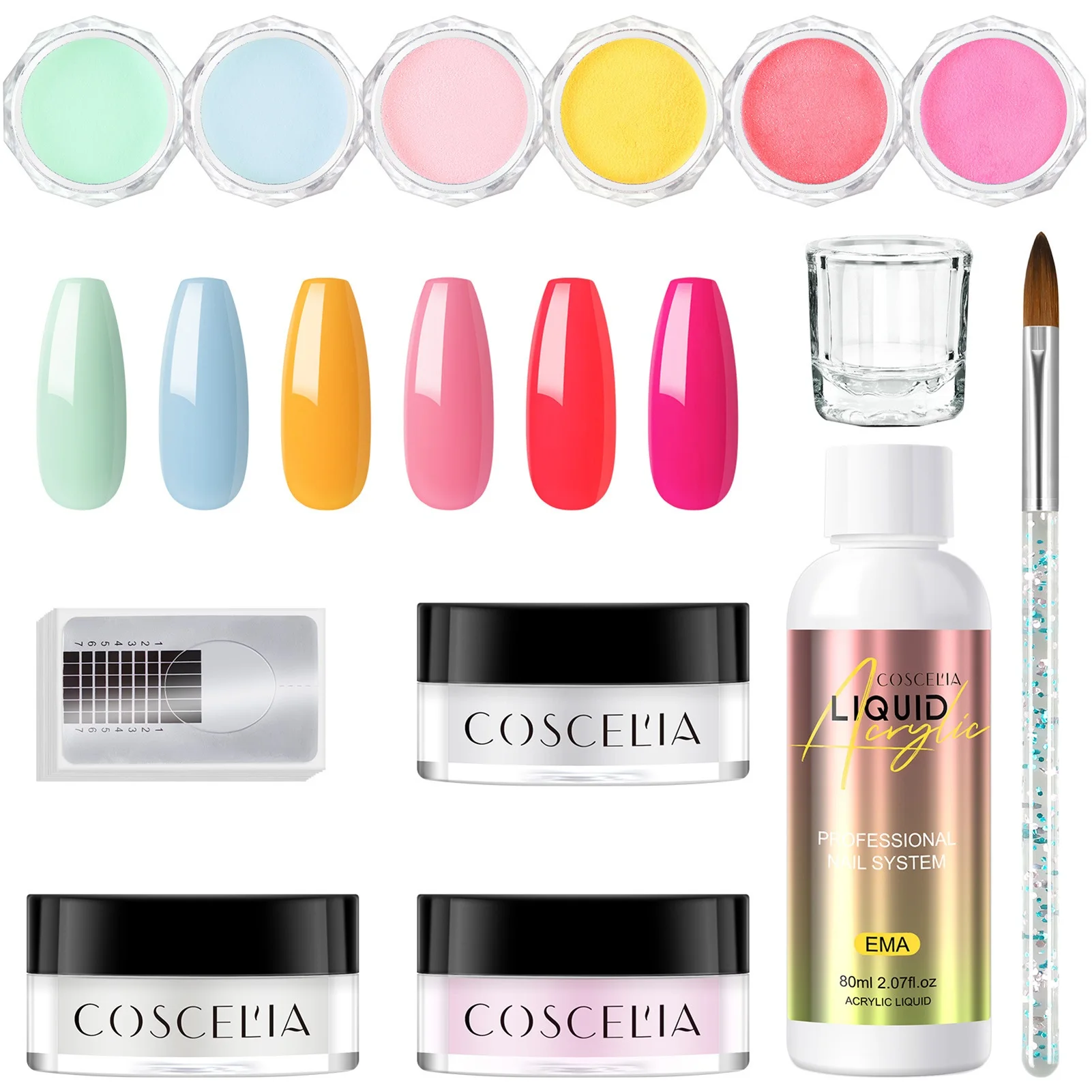 Acrylic Nail Set Nail Extension Kit With Acrylic Powder Nails Brush Liquid Nails Manicure Tool Acrylic Nail Kit For Girl
Acrylic Nail Set Nail Extension Kit With Acrylic Powder Nails Brush Liquid Nails Manicure Tool Acrylic Nail Kit For Girl