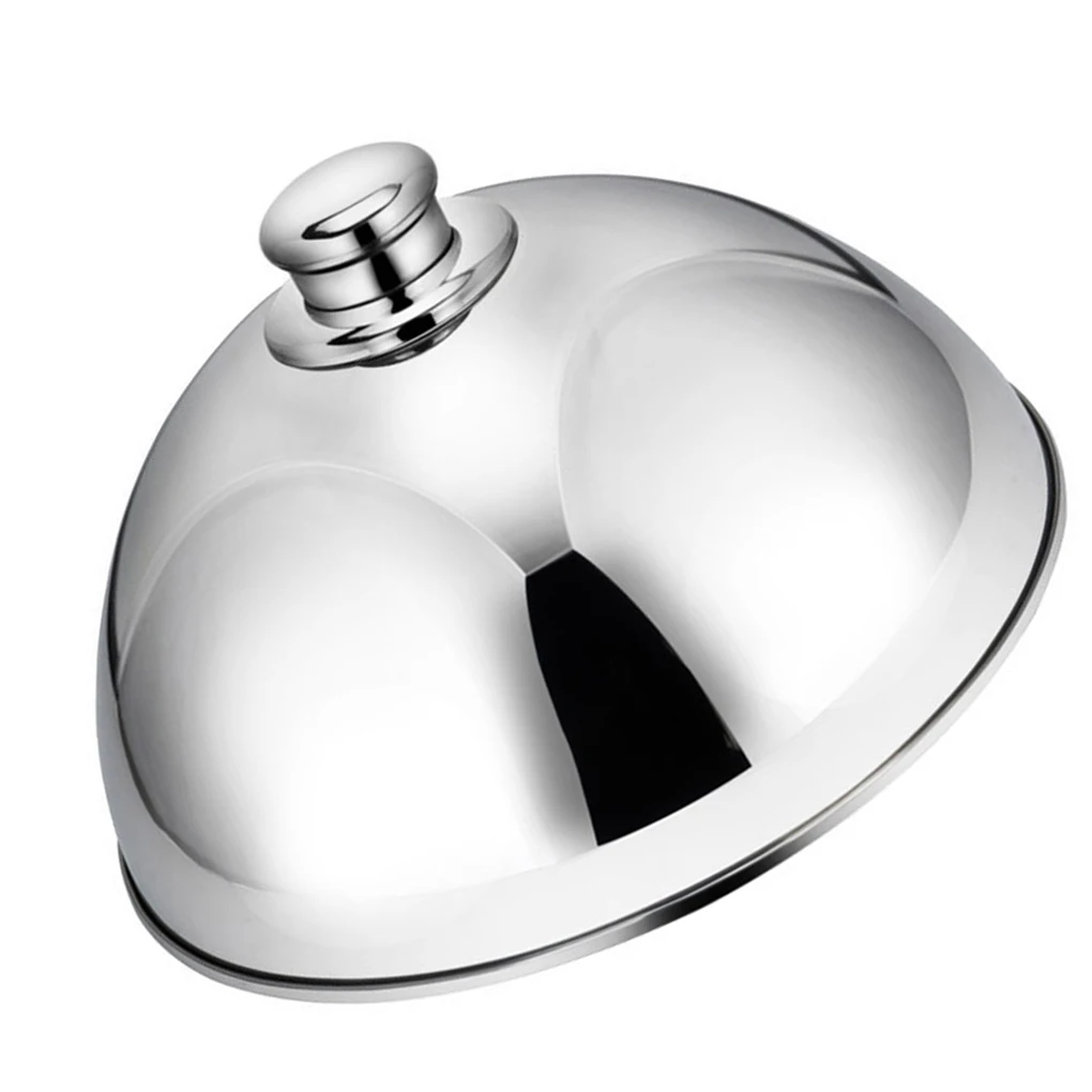 Stainless Steel Cheese Melting Dome Meal Steaming Steak Cover Restaurants Meal Dish Food Cover
Stainless Steel Cheese Melting Dome Meal Steaming Steak Cover Restaurants Meal Dish Food Cover