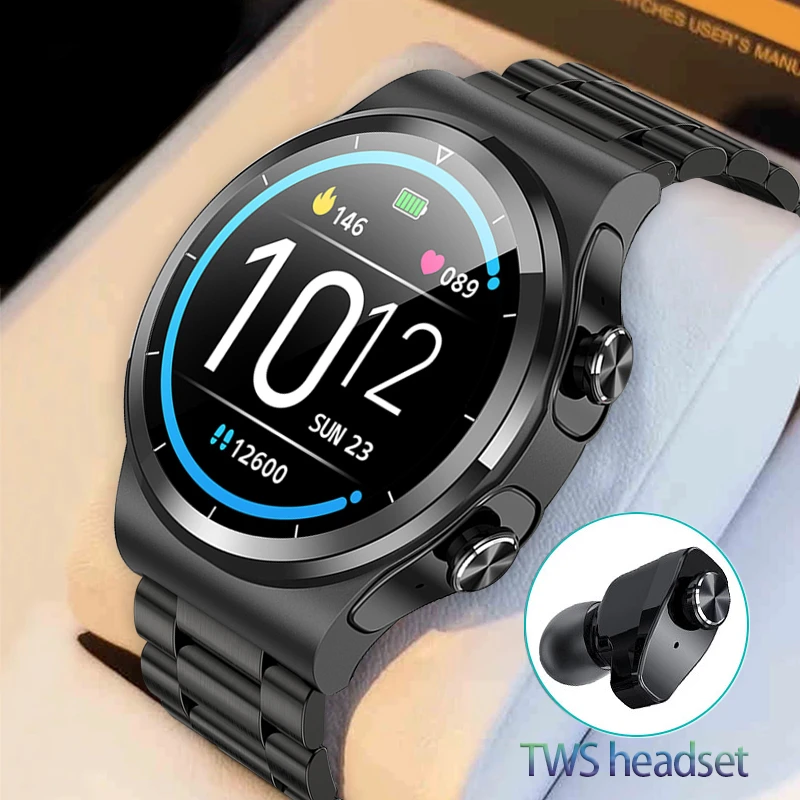 2022 New Men Smart Watch TWS Wireless Bluetooth Headset Heart Rate Tracker Sports Men Women Smartwatch For Xiaomi Huawei
2022 New Men Smart Watch TWS Wireless Bluetooth Headset Heart Rate Tracker Sports Men Women Smartwatch For Xiaomi Huawei