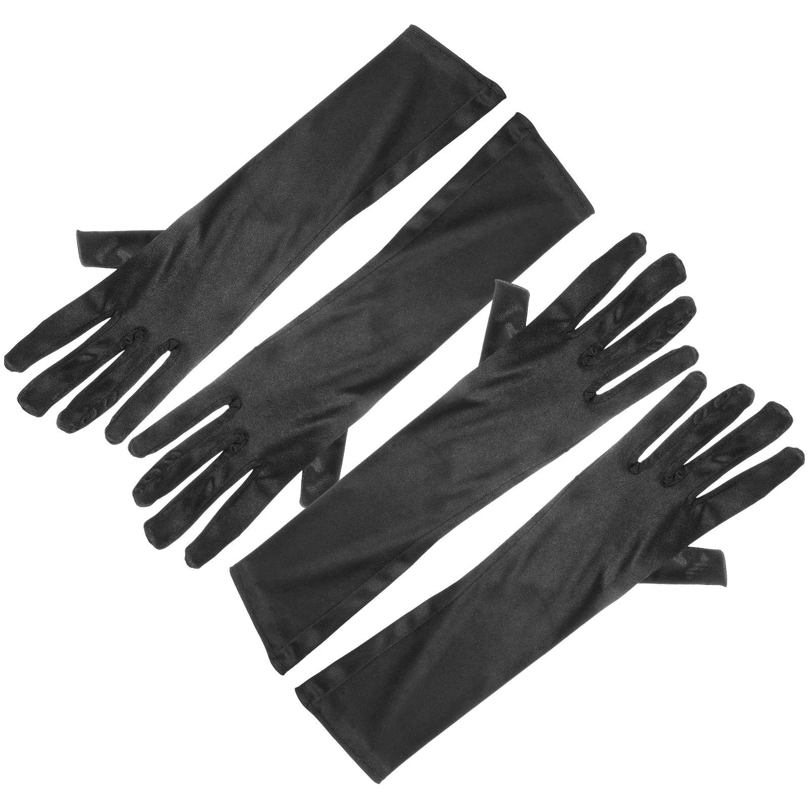 2 Pairs Satin Stretchy Gloves Adult Gloves Decorative Gloves Elastic Gloves Party Gloves
2 Pairs Satin Stretchy Gloves Adult Gloves Decorative Gloves Elastic Gloves Party Gloves