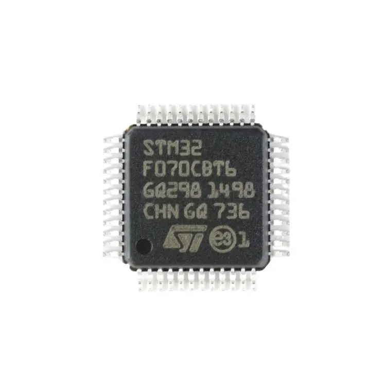 Новый оригинальный STM32F070CBT6 LQFP - 48 архитектура ARM (M0 32-битный микроконтроллер-MCU
Новый оригинальный STM32F070CBT6 LQFP - 48 архитектура ARM (M0 32-битный микроконтроллер-MCU