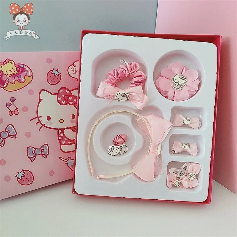 Hello Kitty Hairclips Kawaii Hair Accessories Sanrio Baby Girl Bows Hair Clip Headbands Ties Fashion Hairties Toddler Girl Fall
Hello Kitty Hairclips Kawaii Hair Accessories Sanrio Baby Girl Bows Hair Clip Headbands Ties Fashion Hairties Toddler Girl Fall
