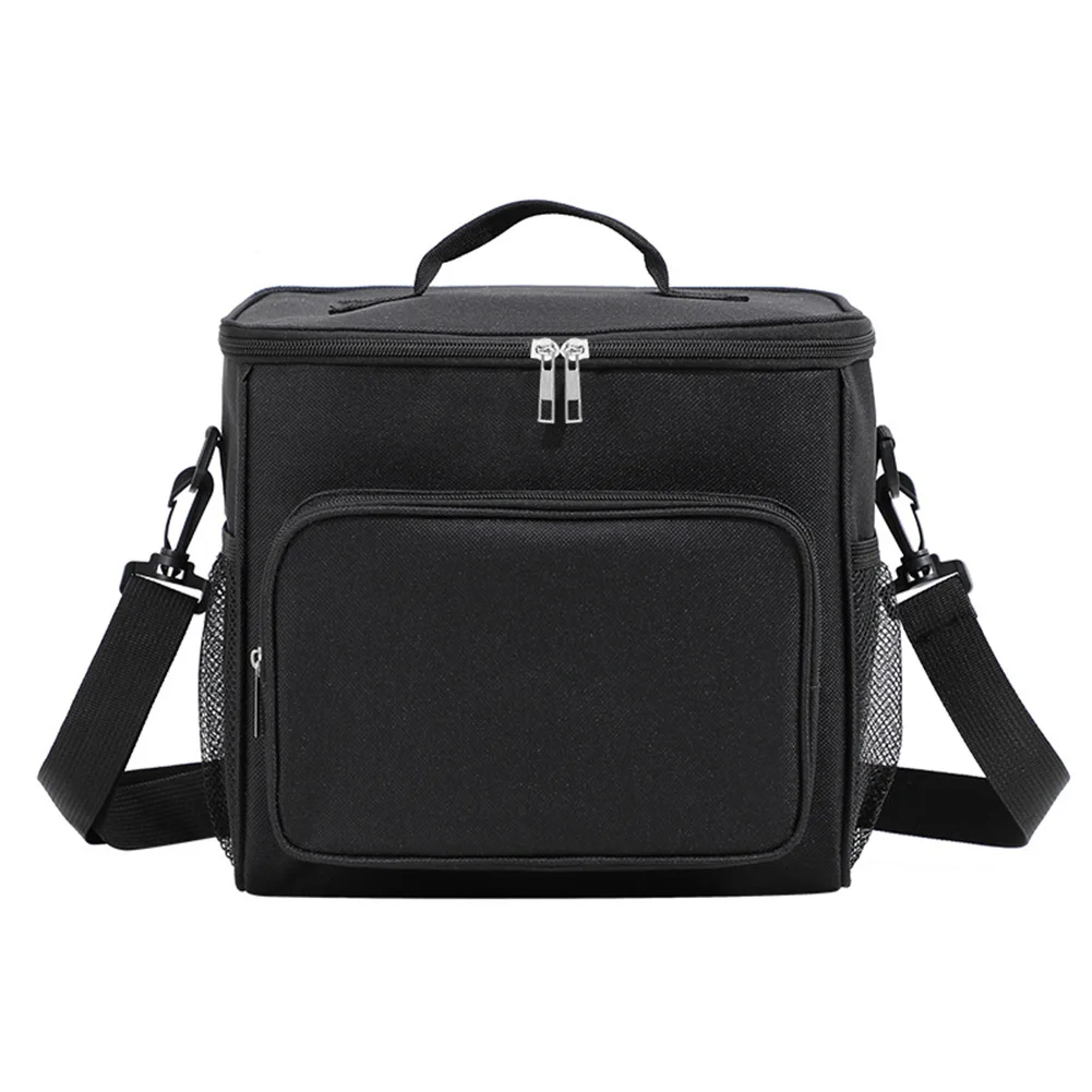 Lunch Bag Waterproof Insulated Cooler Bag W/Strap Meal Prep Bag Storage Oxford Cloth Aluminum Foil 26x24x17cm Household Supplies
Lunch Bag Waterproof Insulated Cooler Bag W/Strap Meal Prep Bag Storage Oxford Cloth Aluminum Foil 26x24x17cm Household Supplies