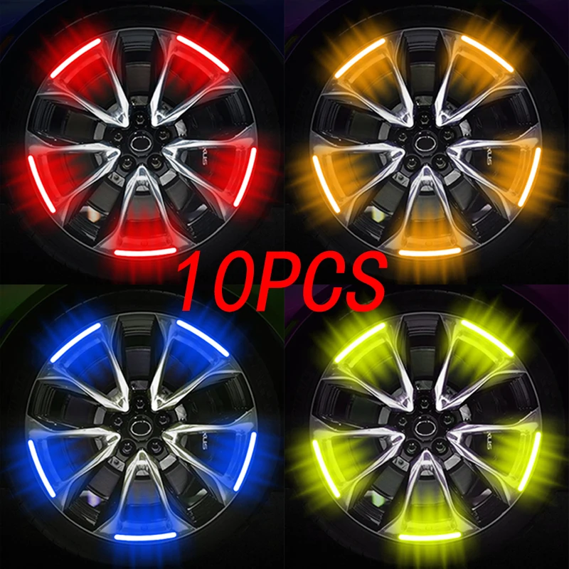 10pcs Car Hub Reflective Sticker Accessories Decorative Strips General for Use Of Bicycle Automobile And Motorcycle Tyre
10pcs Car Hub Reflective Sticker Accessories Decorative Strips General for Use Of Bicycle Automobile And Motorcycle Tyre