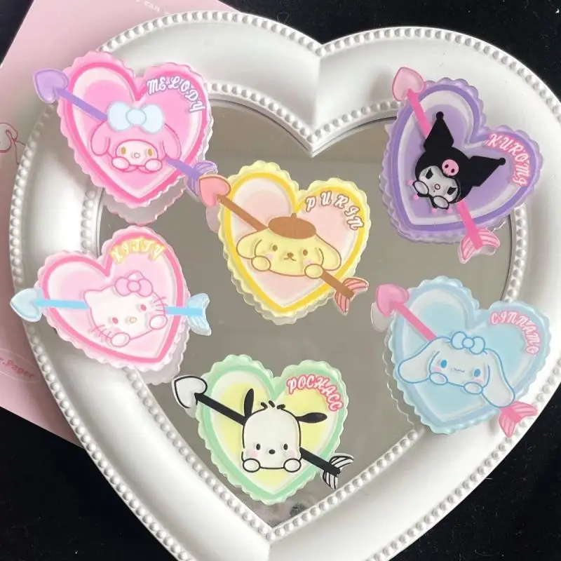 Hello Kitty Hair Clip Kawaii Anime Sanrio My Melody Cinnamoroll Hairpin Cartoon Pompompurin Headwear Girl Hair Accessories Toy
Hello Kitty Hair Clip Kawaii Anime Sanrio My Melody Cinnamoroll Hairpin Cartoon Pompompurin Headwear Girl Hair Accessories Toy