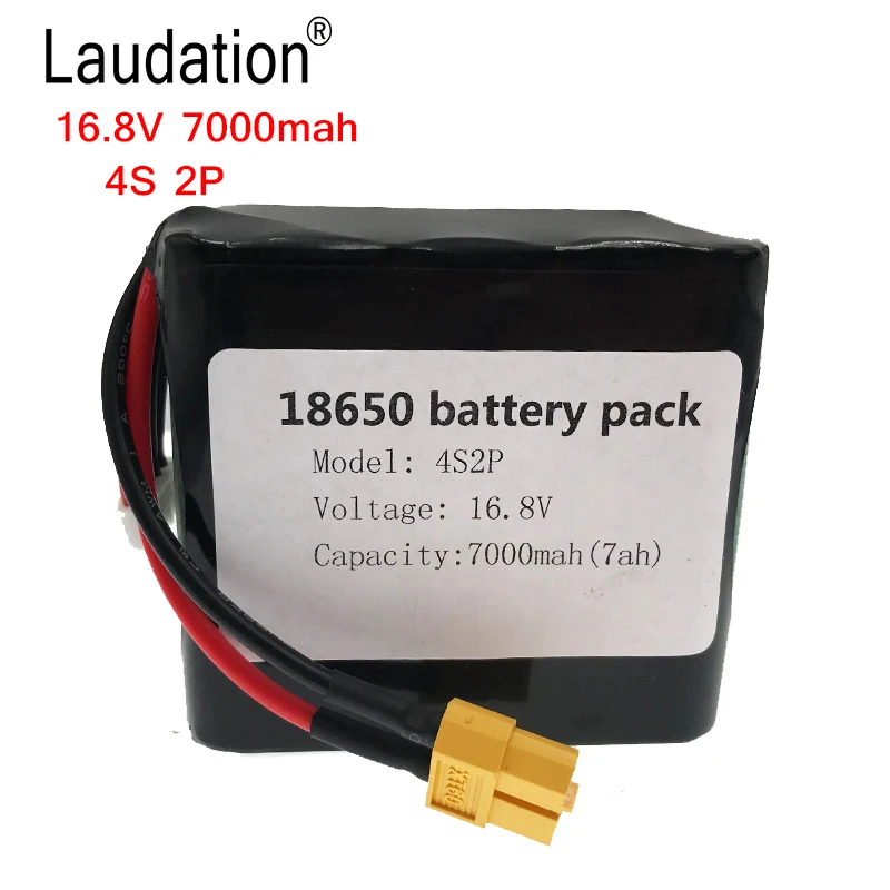 laudation 14.8V/16.8V rechargeable lithium-ion battery 18650 battery pack Suitable for different drones NCR18650GA combination
laudation 14.8V/16.8V rechargeable lithium-ion battery 18650 battery pack Suitable for different drones NCR18650GA combination