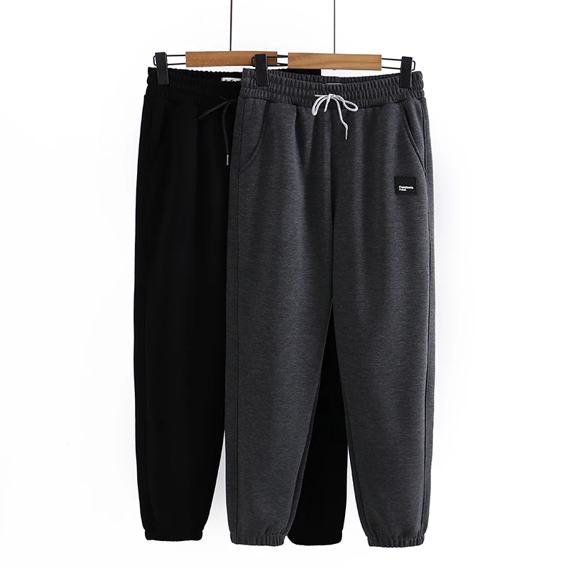 Autumn Winter Plus Size Women's Thicken Warm Sweatpants Elastic Waist Solid Color Ladies Office-wear Harem Ankle Haren Pants 5XL
Autumn Winter Plus Size Women's Thicken Warm Sweatpants Elastic Waist Solid Color Ladies Office-wear Harem Ankle Haren Pants 5XL