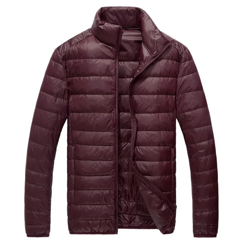 Light Down Jacket Autumn Winter New Men's Fashion Stand Collar Short Large Ultra-thin Lightweight Youth Slim Coat Down Jackets
Light Down Jacket Autumn Winter New Men's Fashion Stand Collar Short Large Ultra-thin Lightweight Youth Slim Coat Down Jackets