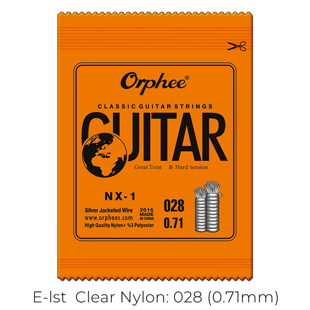 Струны Orphee для классической гитары, однострунные посеребренные нейлоновые 028-045, профессиональные запасные для гитары, аксессуар
Струны Orphee для классической гитары, однострунные посеребренные нейлоновые 028-045, профессиональные запасные для гитары, аксессуар