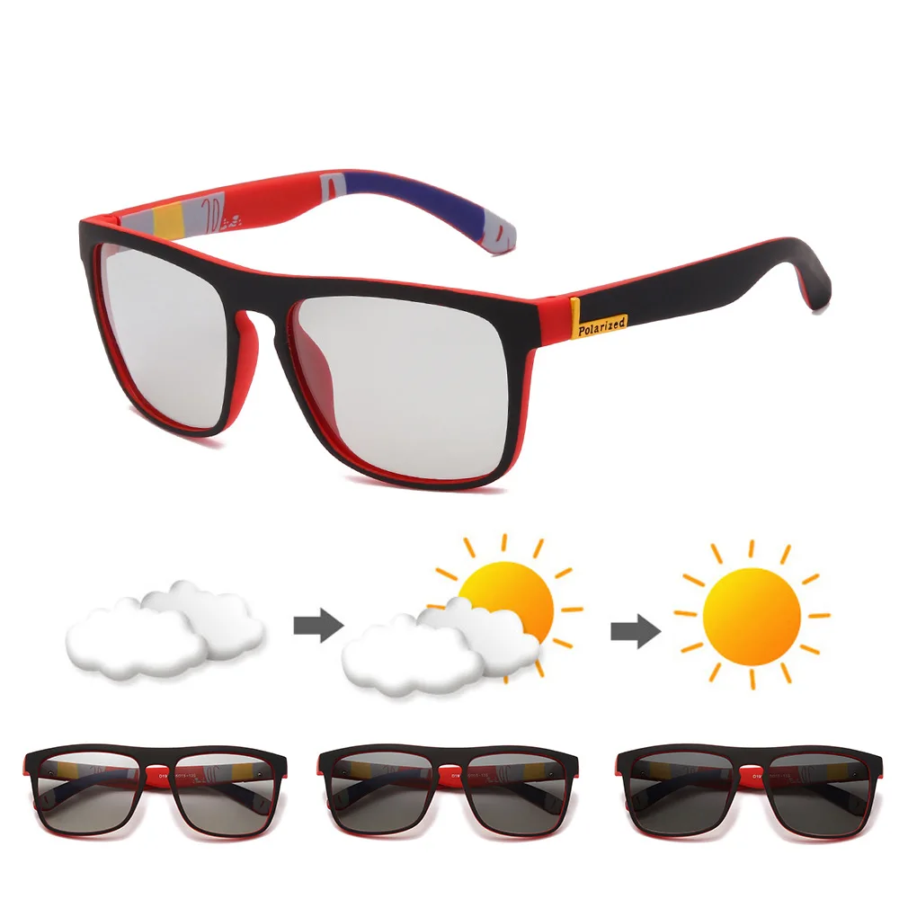 Photochromic Polarized Sports Sunglasses Men and Women Driving Sun Glasses Cycling Climbing Goggles UV400 Change Color Eyewear
Photochromic Polarized Sports Sunglasses Men and Women Driving Sun Glasses Cycling Climbing Goggles UV400 Change Color Eyewear