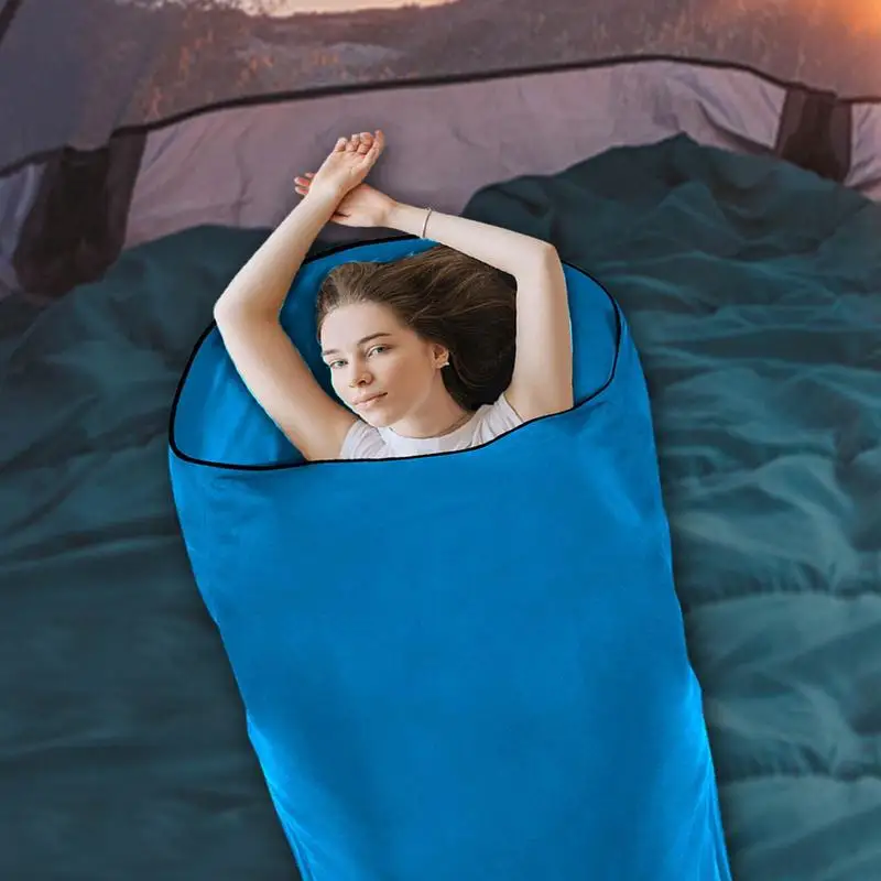 Travel Sleeping Bag Liner, Outdoor High Elasticity Light Portable Carry Sheet High Quality Hotel Anti Dirty Sleep Bag Liners
Travel Sleeping Bag Liner, Outdoor High Elasticity Light Portable Carry Sheet High Quality Hotel Anti Dirty Sleep Bag Liners