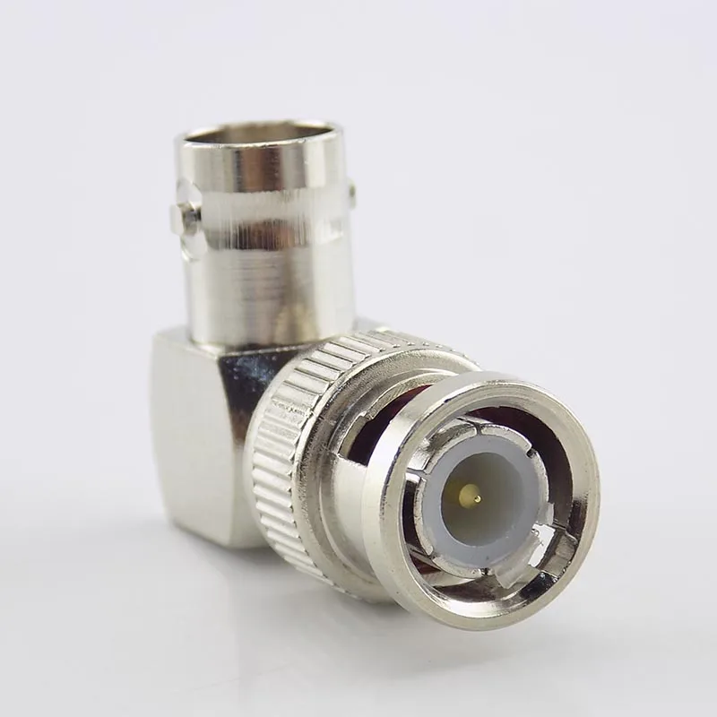 L-shaped BNC Male Connector Adapter Right Angle to BNC Female Jacks Adapter for CCTV Security Video Surveillance System
L-shaped BNC Male Connector Adapter Right Angle to BNC Female Jacks Adapter for CCTV Security Video Surveillance System