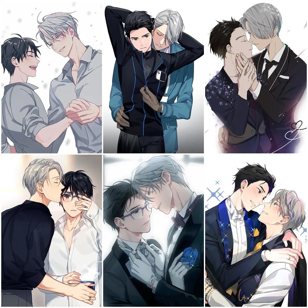 Japanese Anime Diamond Painting Yuri On Ice Diy Diamond Embroidery Cross Stitch Victor Nikiforov Katsuki Yuuri Mosaic Gifts
Japanese Anime Diamond Painting Yuri On Ice Diy Diamond Embroidery Cross Stitch Victor Nikiforov Katsuki Yuuri Mosaic Gifts