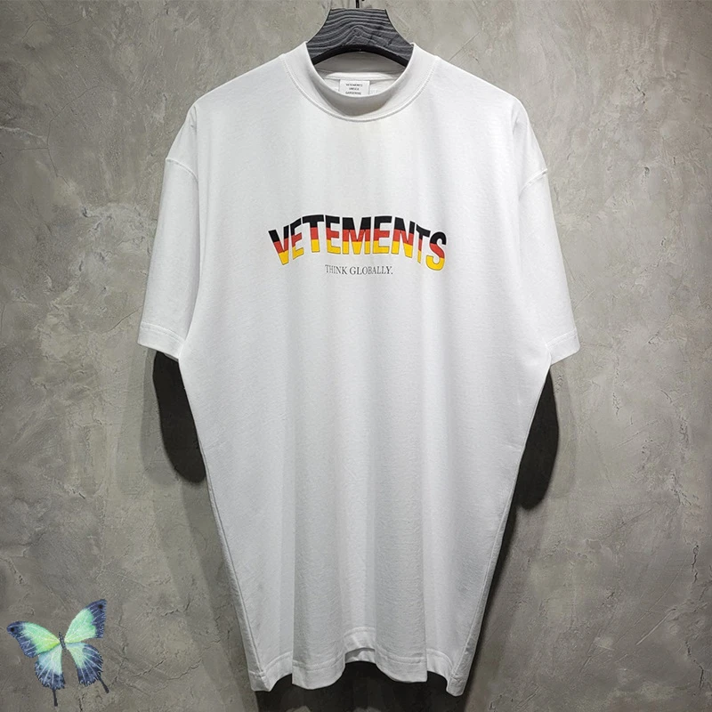 VTM Oversize Tops T-shirts Vetements T-shirt Men Women High Quality Vetements Germany Flag Logo T Shirt
VTM Oversize Tops T-shirts Vetements T-shirt Men Women High Quality Vetements Germany Flag Logo T Shirt