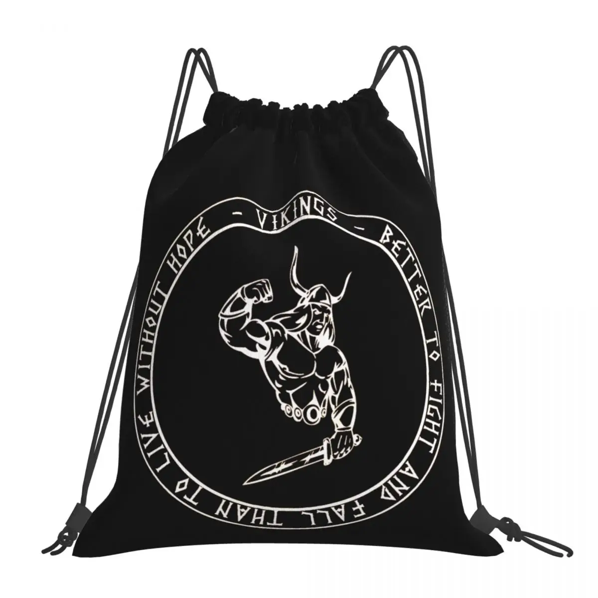 Drawstring Bags Gym Bag VIKINGS Better To Fight And Fall (Golden V Graphic Cool Backpack R339 Knapsack Cool
Drawstring Bags Gym Bag VIKINGS Better To Fight And Fall (Golden V Graphic Cool Backpack R339 Knapsack Cool