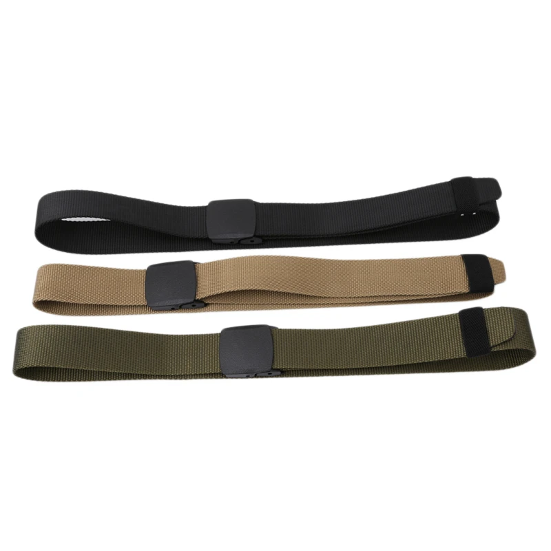 Men Female Belts Military Nylon Adjustable Belt Men Outdoor Travel Tactical Waist Belt With Plastic Buckle For Pants 124cm
Men Female Belts Military Nylon Adjustable Belt Men Outdoor Travel Tactical Waist Belt With Plastic Buckle For Pants 124cm