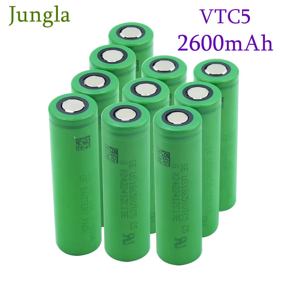 2023 10 stück 3,7 V Volt Wiederaufladbare US18650 VTC5 2600mAh VTC5 18650 Batterie Ersatz 3,7 V 2600mAh 18650 batterien
2023 10 stück 3,7 V Volt Wiederaufladbare US18650 VTC5 2600mAh VTC5 18650 Batterie Ersatz 3,7 V 2600mAh 18650 batterien
