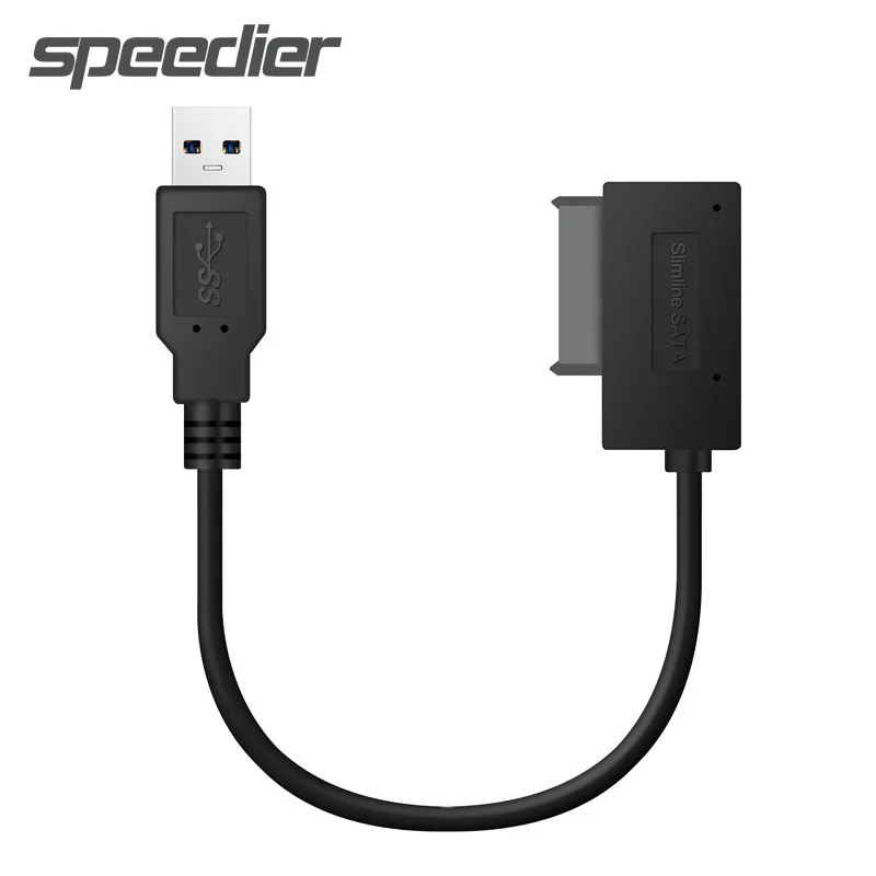 New USB 3.0 To Mini Sata II 7+6 13Pin Adapter Converter Cable For Laptop CD DVD ROM Slimline Drive Cable For PC Notebook/Desktop
New USB 3.0 To Mini Sata II 7+6 13Pin Adapter Converter Cable For Laptop CD DVD ROM Slimline Drive Cable For PC Notebook/Desktop