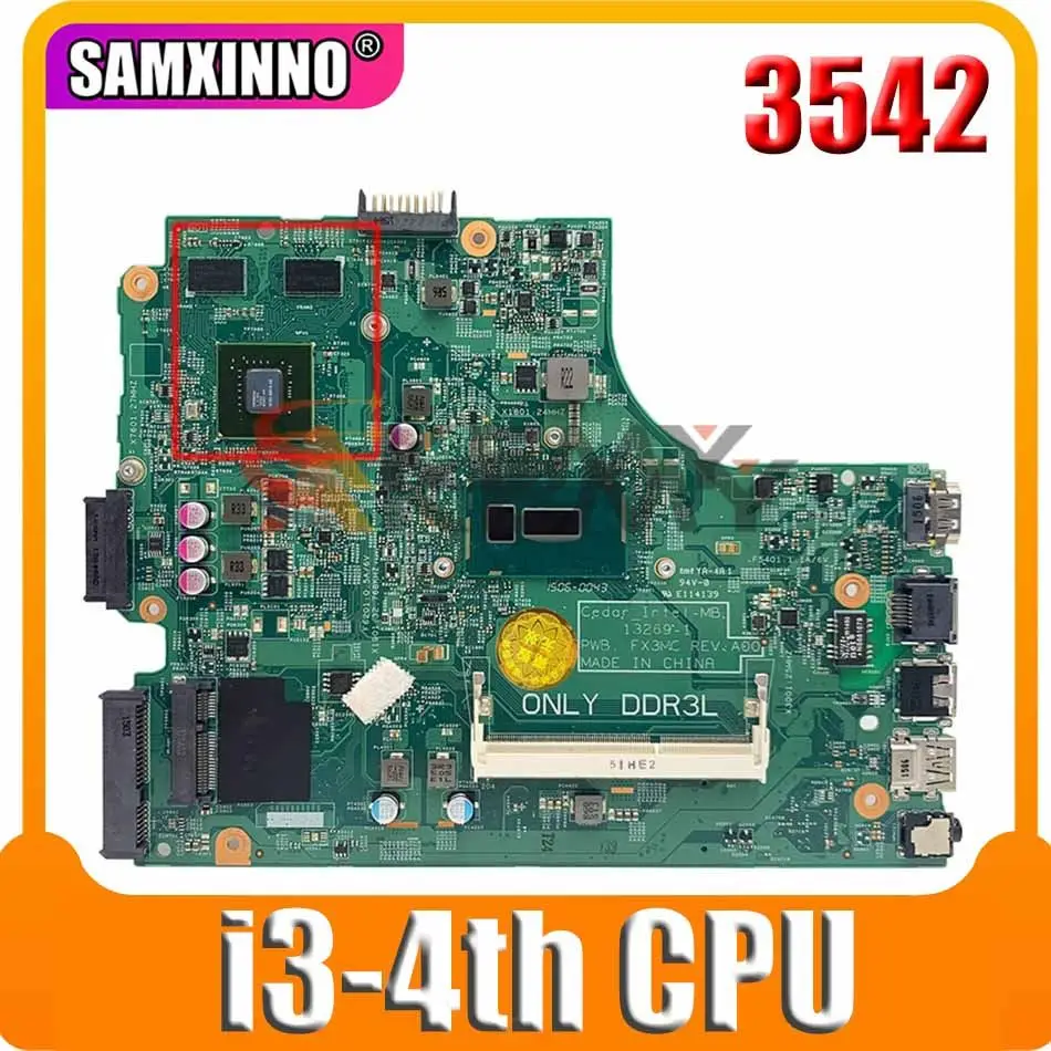 Original Laptop motherboard For DELL Inspiron 3542 Mainboard 13261-1 CN-0VJH0N 0VJH0N i3-4th CPU N16V-GM-B1 DDR3
Original Laptop motherboard For DELL Inspiron 3542 Mainboard 13261-1 CN-0VJH0N 0VJH0N i3-4th CPU N16V-GM-B1 DDR3