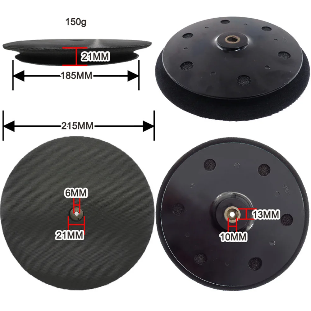 9Inch 215mm Non-porous Wall Polishing Backing Plate Hook&loop Sanding Pad Wall Polishing Backing Pad For Drywall Sander
9Inch 215mm Non-porous Wall Polishing Backing Plate Hook&loop Sanding Pad Wall Polishing Backing Pad For Drywall Sander