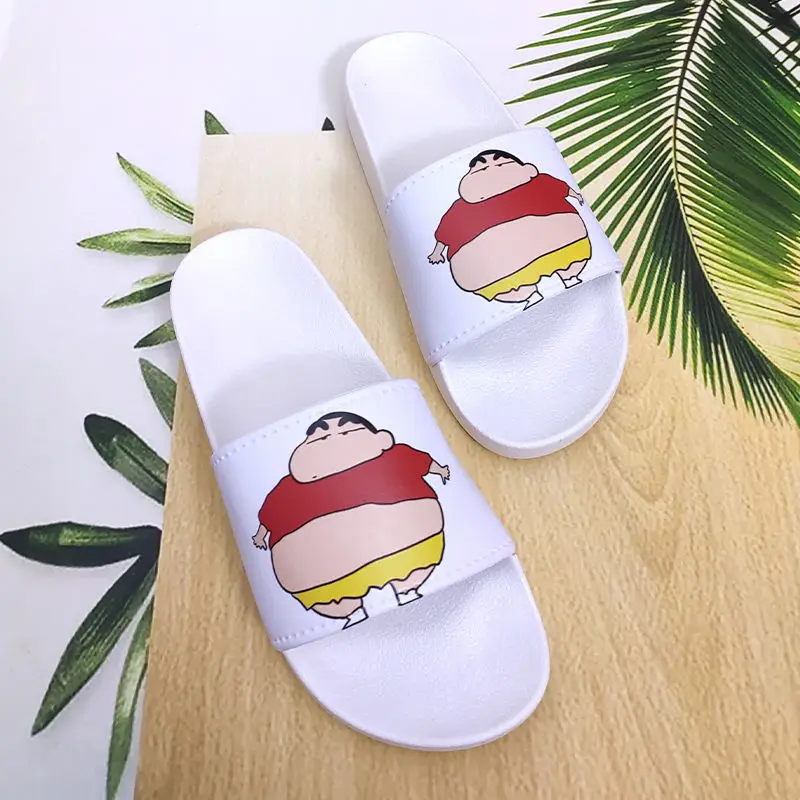 Тапочки Kawaii Аниме Crayon Shin-Chans Симпатичные креативные удобные нескользящие пляжные туфли для путешествий мультяшный подарок на день рождения
Тапочки Kawaii Аниме Crayon Shin-Chans Симпатичные креативные удобные нескользящие пляжные туфли для путешествий мультяшный подарок на день рождения